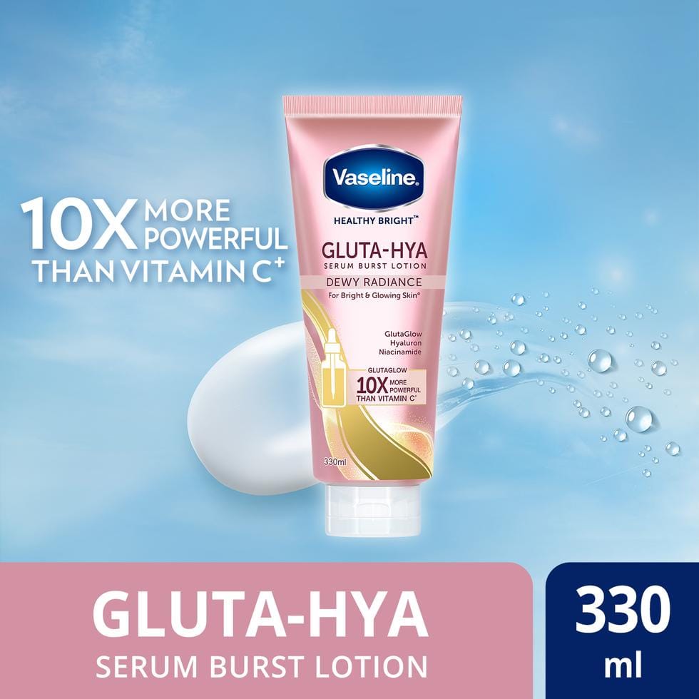 Vaseline Gluta-Hya Flawless Glow Serum In Lotion