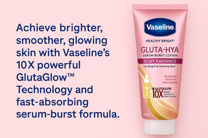 Vaseline Gluta-Hya Flawless Glow Serum In Lotion
