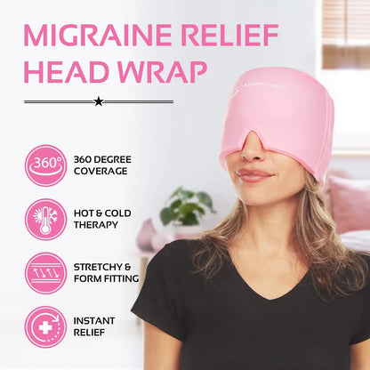 Reusable Migraine Relief Gel Cap (Premium Gel Material)