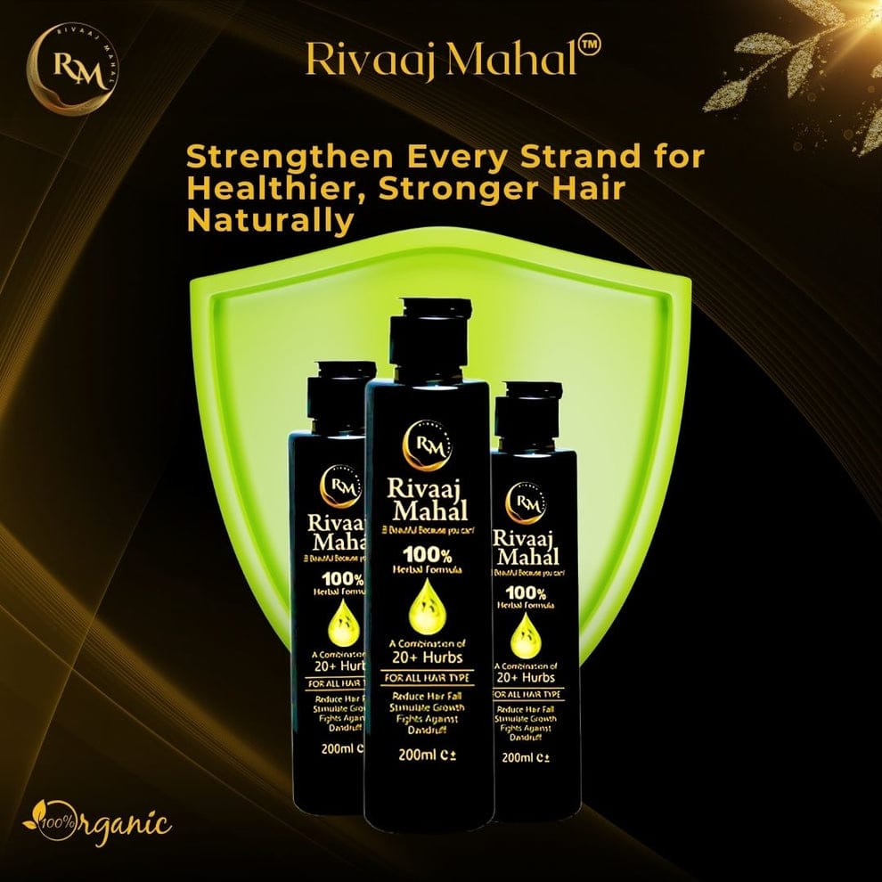 Rivaaj Mahal 100% Organic Hair Oil