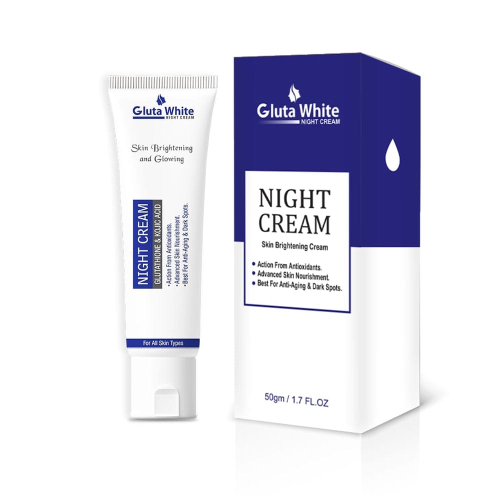 Gluta White Night Cream (Alpha Arbutin+Kojic Acid)