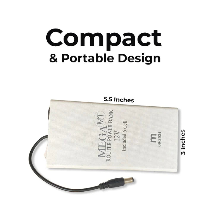 12W WiFi Router Power Bank