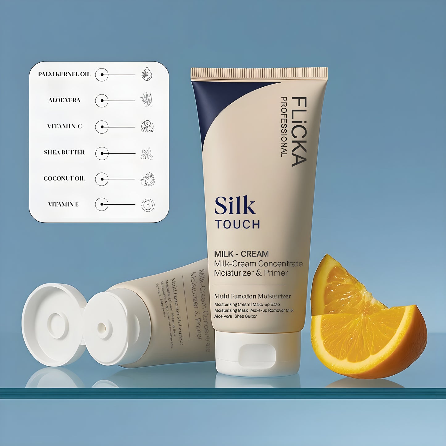Flicka Silk Touch Cream&Primer