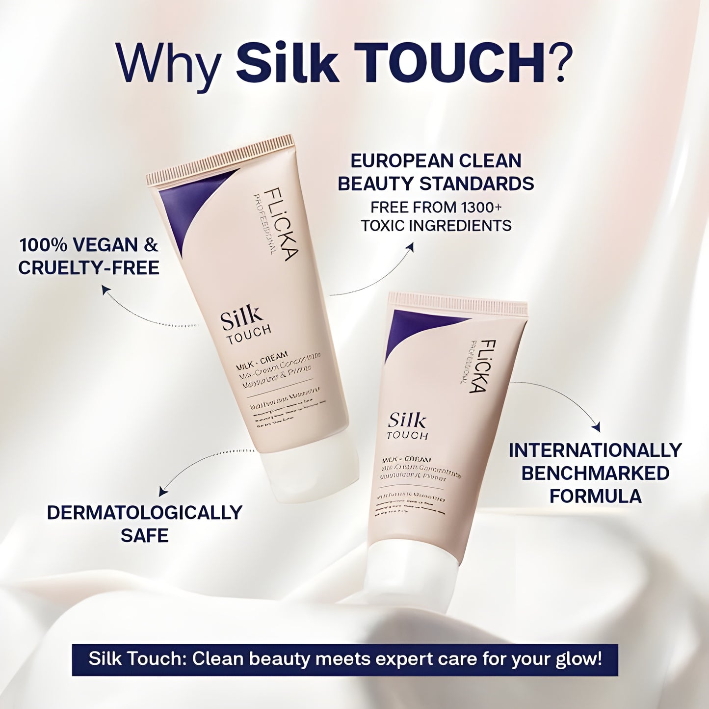 Flicka Silk Touch Cream&Primer