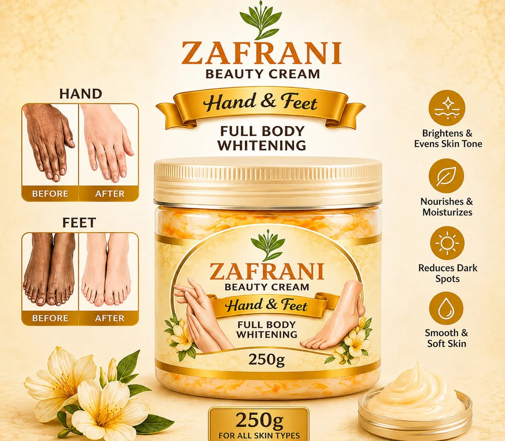Zafrani Glow Gold Serum Cream – 100% Organic
